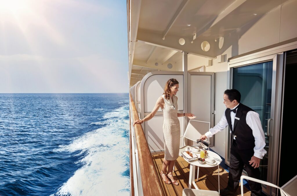 SIlversean laivoilla hovimestari kuuluu hintaan