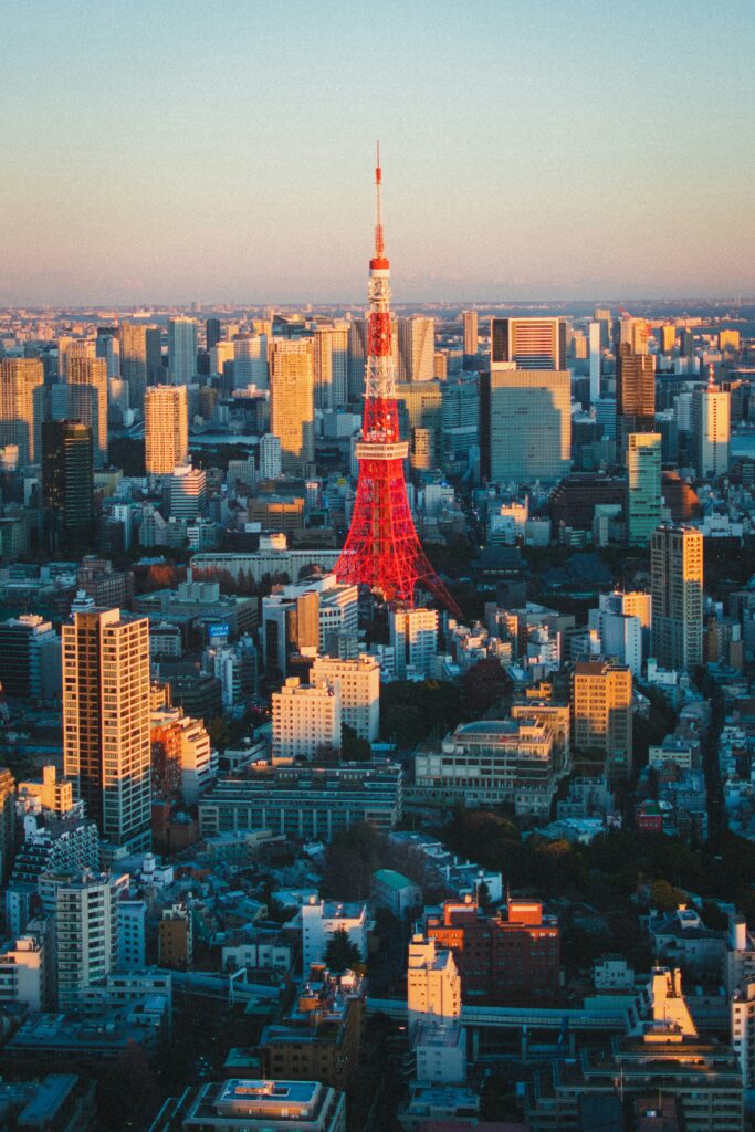 Tokyo Tower Aasian risteilyllä
